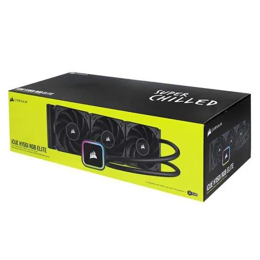Водяное охлаждение Corsair iCUE H150i RGB ELITE CW-9060060-WW