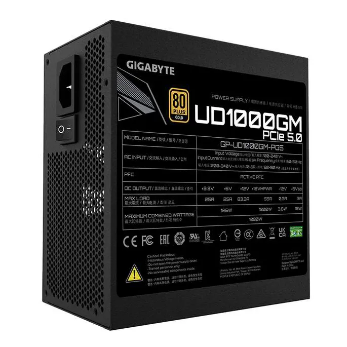 Блок питания 1000W Gigabyte GP-UD1000GM PG5