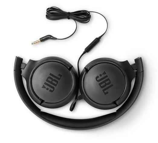 Bluetooth Гарнитура JBL T500 черный JBLT500BLK