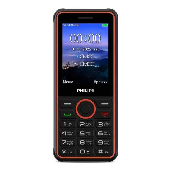 Мобильный телефон Philips Xenium E2301 серый