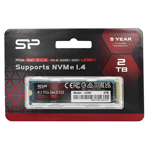 SSD накопитель 2 TB Silicon Power UD80 SP02KGBP34UD8005