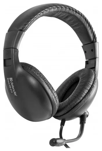 Наушники-гарнитура Defender Bravo HN-015 Чёрный