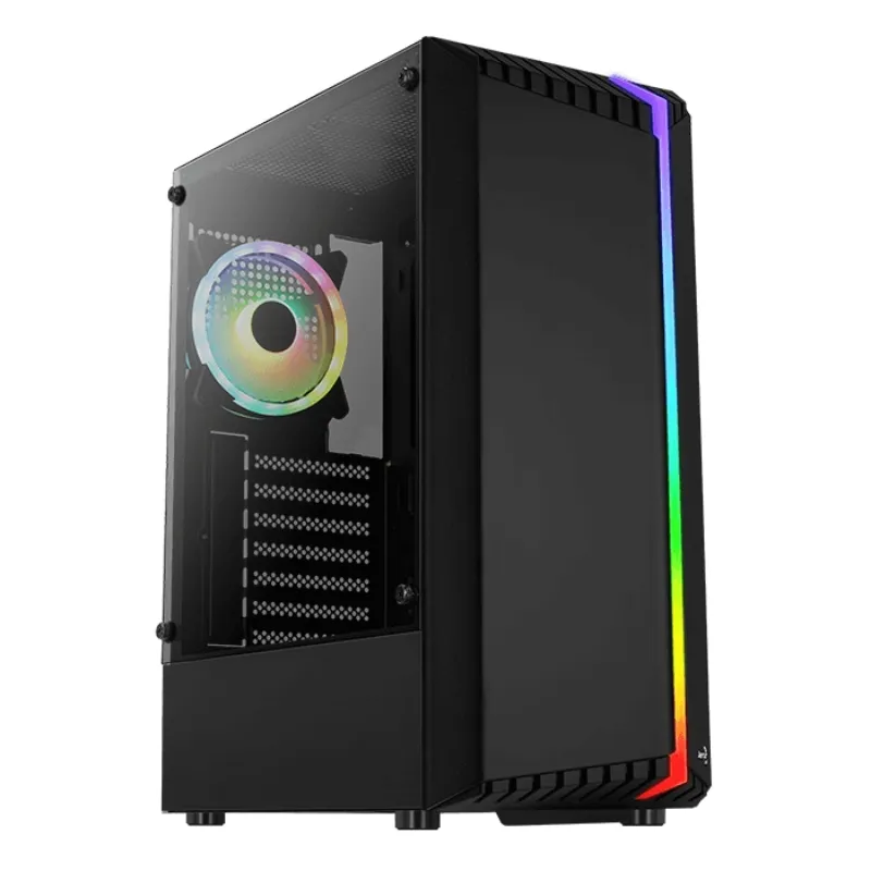 Корпус для ПК ATX midi tower AeroCool Bionic-G-BK-v1