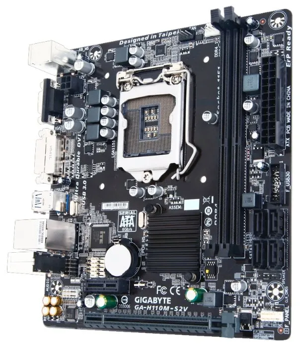 Материнская плата Gigabyte GA-H110M-S2V
