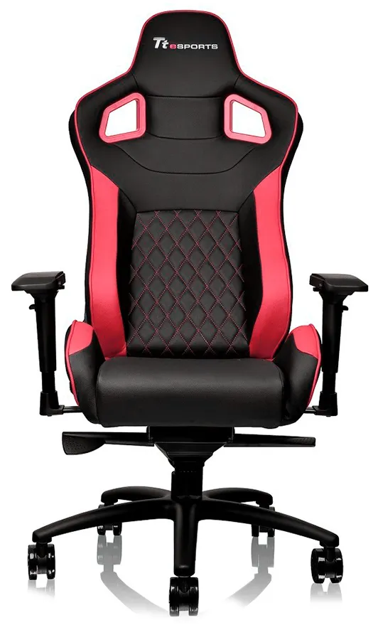 Игровое компьютерное кресло Thermaltake GTF 100 Black & Red (GC-GTF-BRMFDL-01)