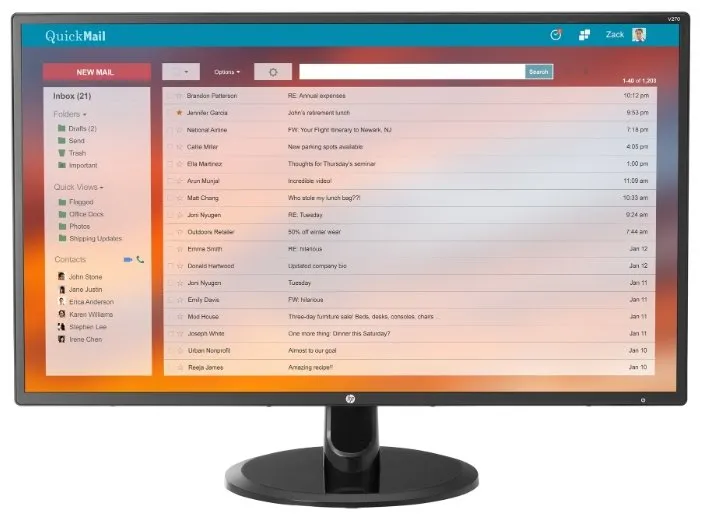 Монитор 27" HP V270 3PL17AA