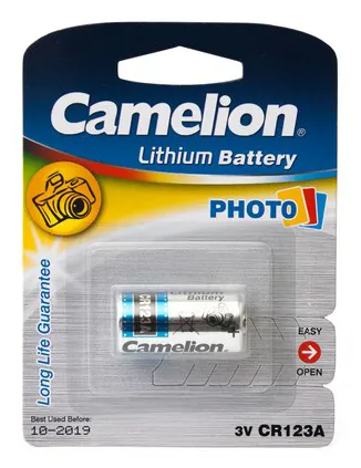 Батарейка CAMELION CR123A-BP1