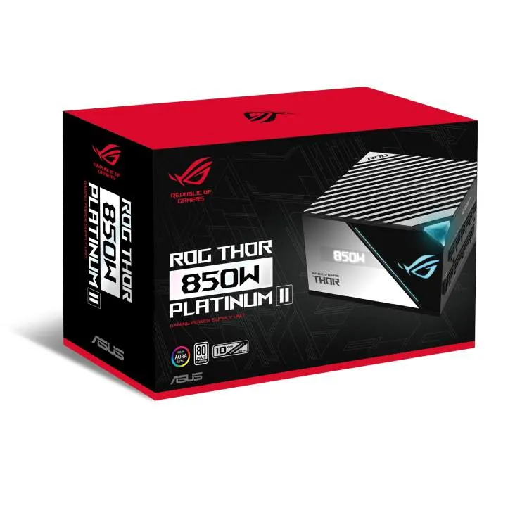 Блок питания 850W ASUS ROG-THOR-850P2-GAMING