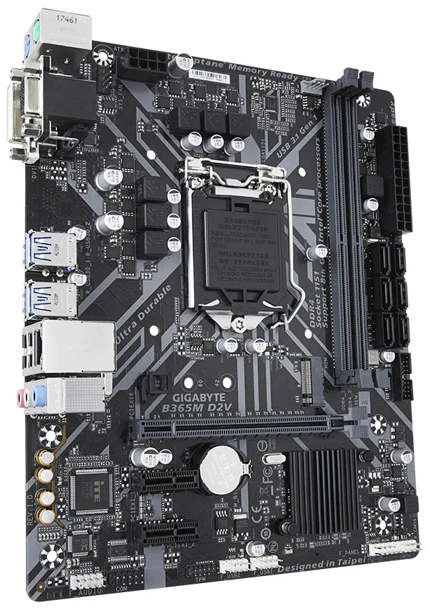 Материнская плата Gigabyte B365M D2V