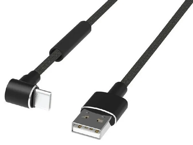 Кабель USB, Ritmix RCC-433 Gaming Black, 1.0м, Черный