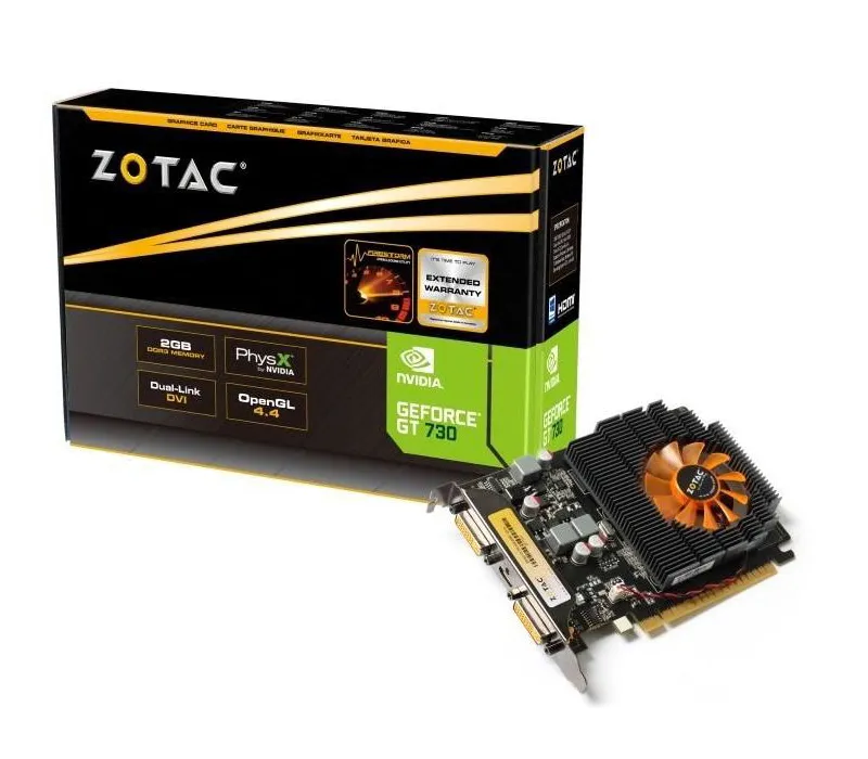 Видеокарта ZOTAC GT730 2GB ZT-71103-10L