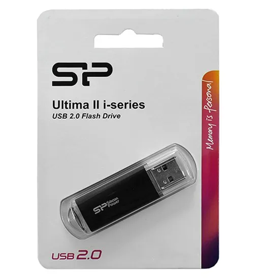 USB флешка 32GB Silicon Power Ultima II SP032GBUF2M01V1K USB 2.0 black