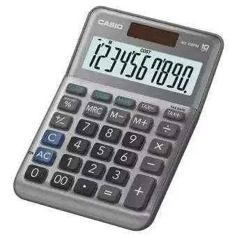 Калькулятор настольный CASIO MS-100FM-WA-EP