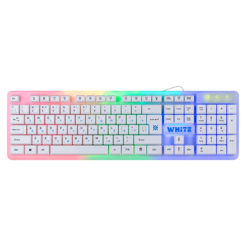 Клавиатура Defender White GK-172 RU
