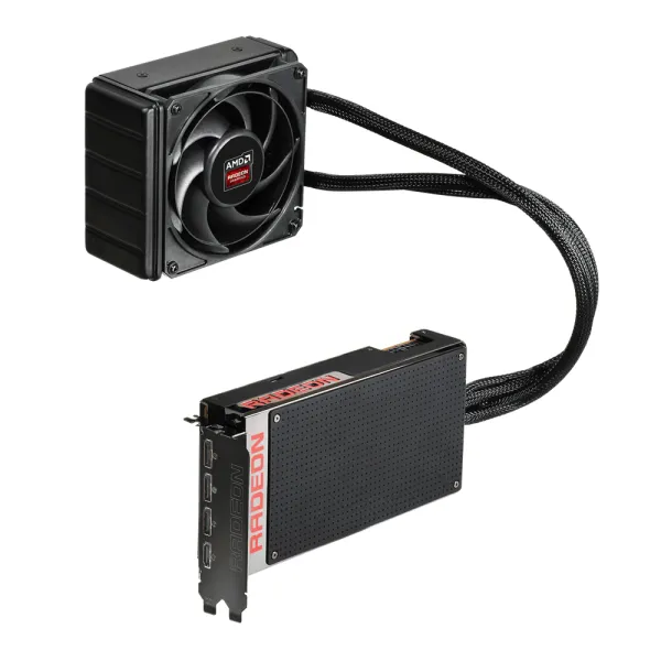 Видеокарта Gigabyte Radeon R9 FURY X GV-R9FURYX-4GD-B