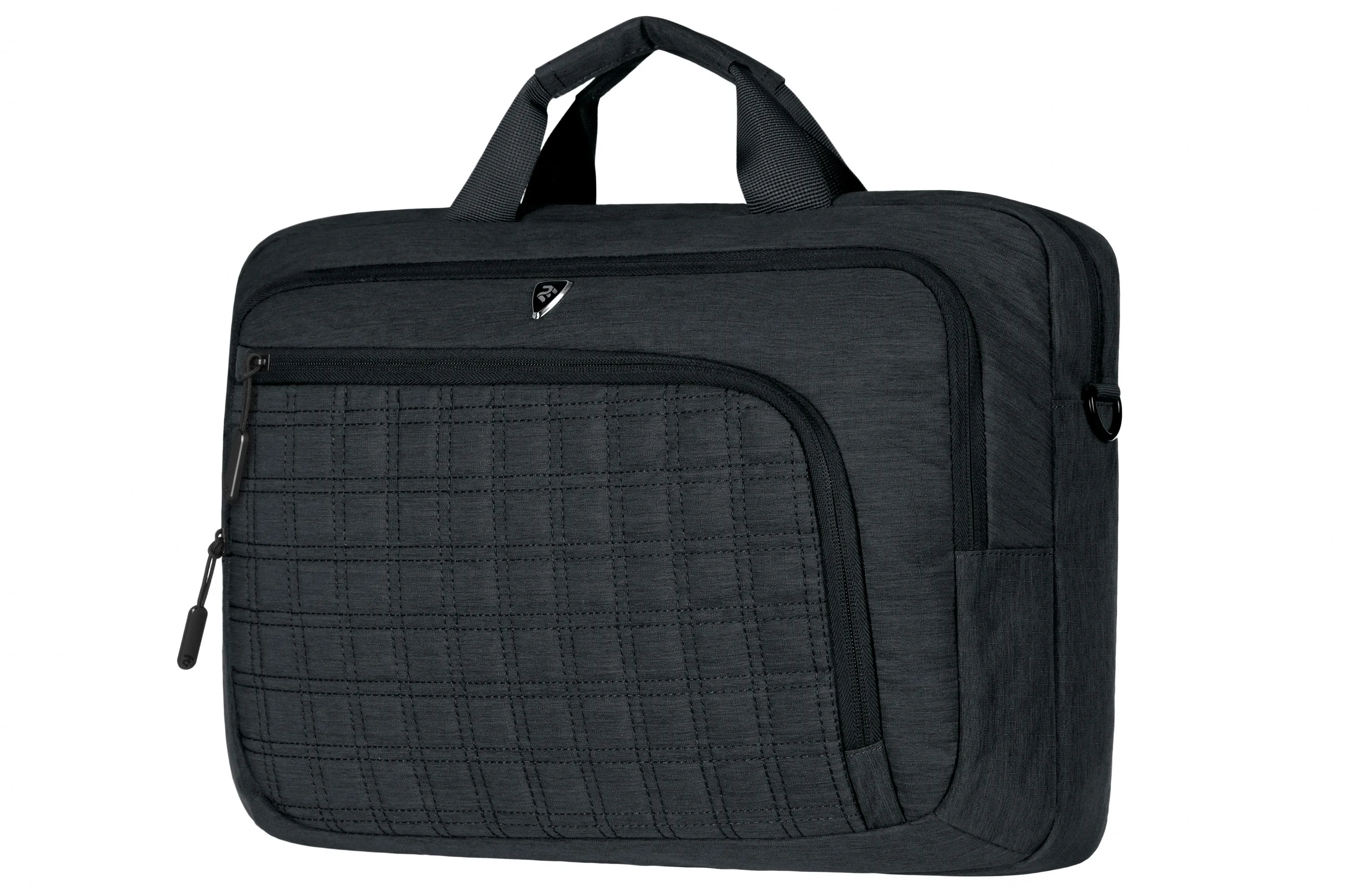 Сумка 2E, CrossSquares 16", чёрная