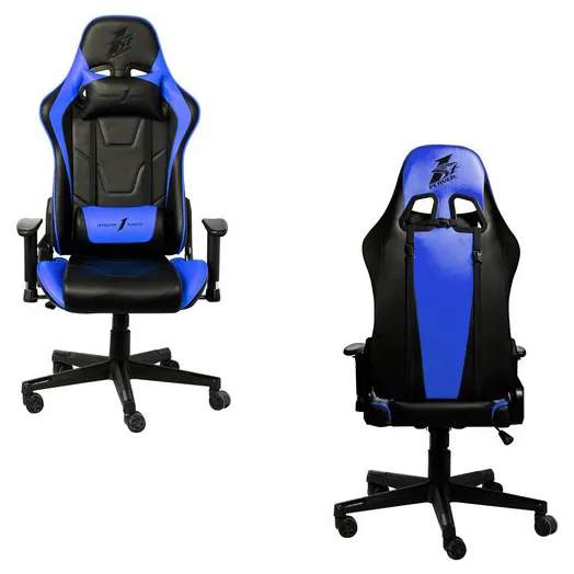 Игровое компьютерное кресло 1stPlayer FK2 Black/Blue