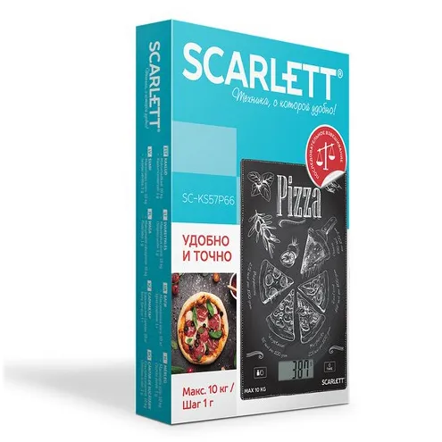 Весы кухонные Scarlett SC-KS57P66