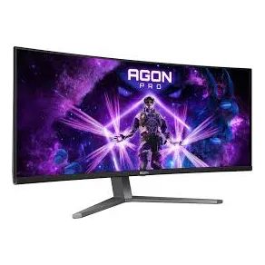 Монитор Игровой 34" AOC AG346UCD QD-OLED 3440x1440 175Hz 0.03ms 1000cd/m2 1,5M:1 3xUSB 2xHDMI 1xDP 2x8W AudioOut 21:9 178/178 изогнутый черный/серый/текстура