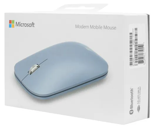 Мышь беспроводная Microsoft Modern Mobile KTF-00039 light blue