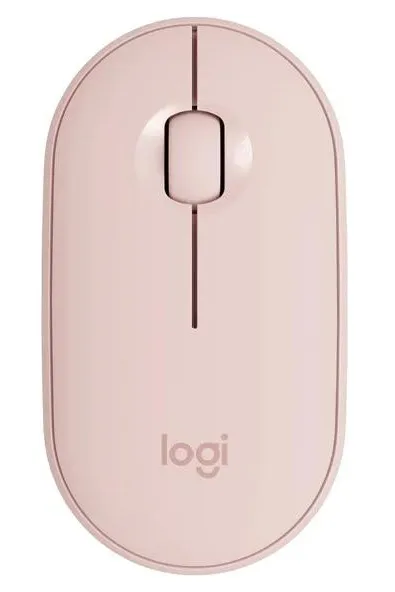 Компьютерная мышь Logitech M350 Pebble Wireless Pink