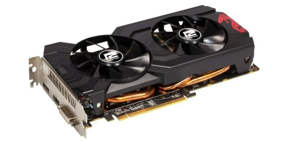 Видеокарта PowerColor Radeon RX 570 OC