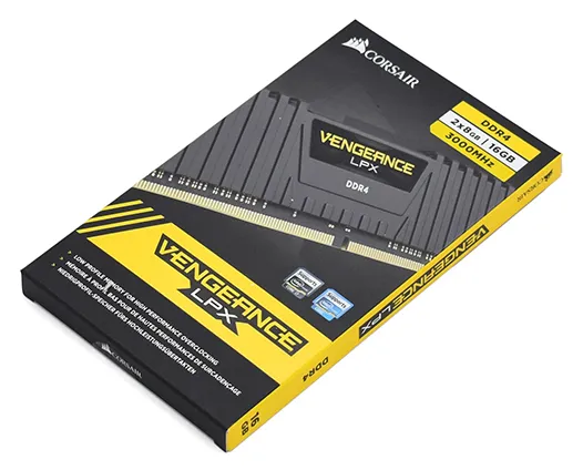 Оперативная память 16 Гб kit Corsair Vengeance LPX CMK16GX4M2B3000C15