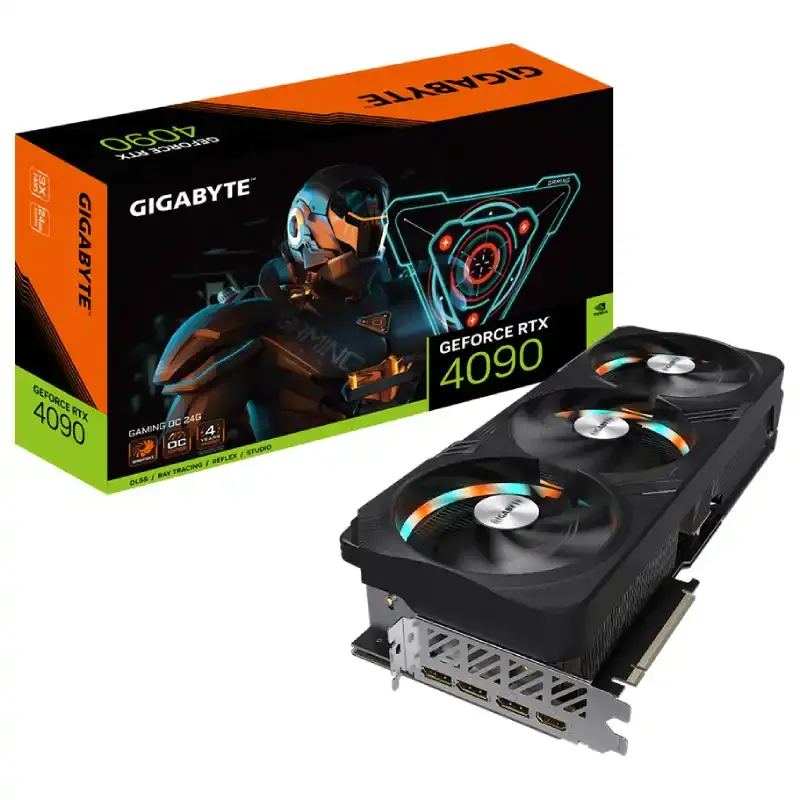 Видеокарта Gigabyte (GV-N4090GAMING OC-24GD) RTX4090 GAMING OC 24G
