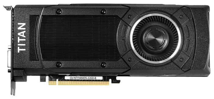 Видеокарта Gigabyte GTX TITAN X GV-NTITANXD5-12GD-B