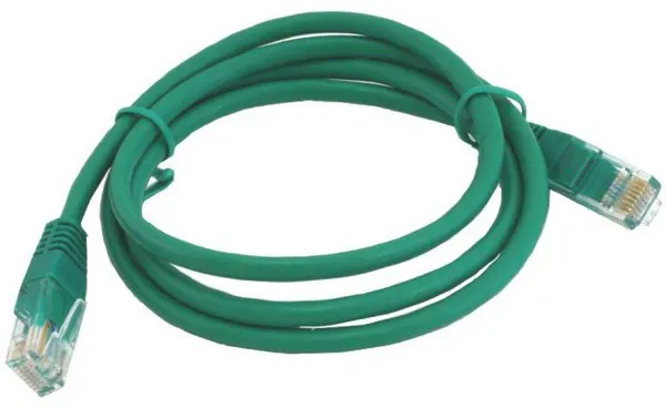 Патч корд UTP 5e-Cat 2 m Cablexpert PP12-2M/G зеленый