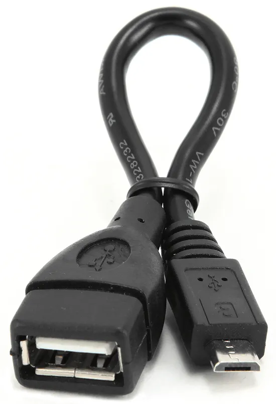 Кабель переходник Cablexpert USB 2.0 OTG A-OTG-AFBM-001 USBAF/MicroBM