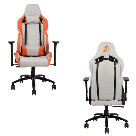 Игровое компьютерное кресло 1stPlayer DK2 Pro Orange/Gray