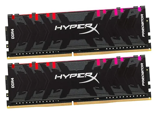 Оперативная память 16 Гб kit Kingston HyperX Predator RGB HX430C15PB3AK2/16
