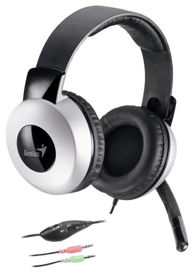 Наушники Headphone + Mic Genius HS-05A Комбинированный