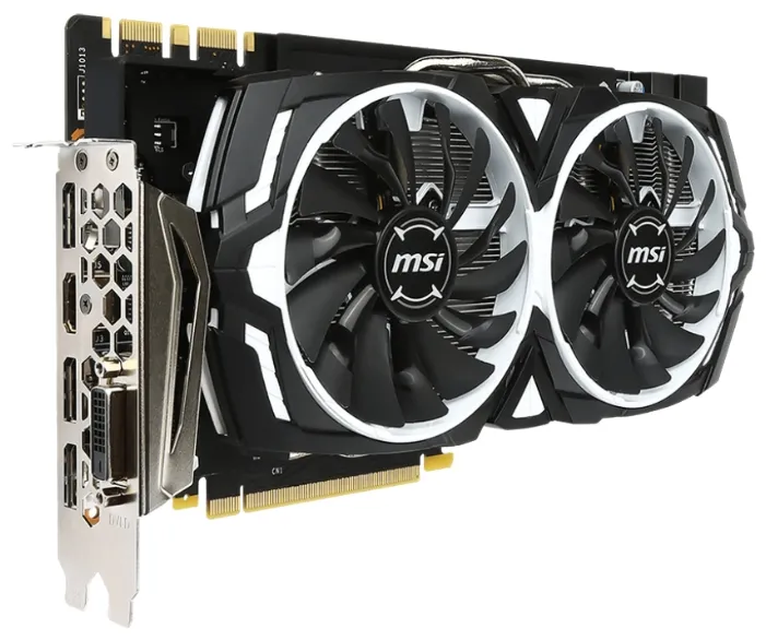 Видеокарта 8 GB MSI GeForce GTX 1080 ARMOR