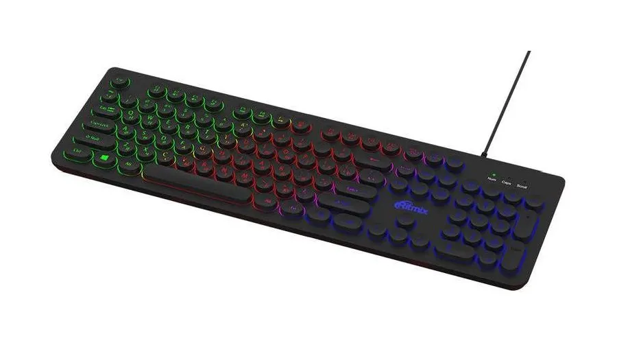 Клавиатура проводная RITMIX RKB-215BL GAMING Black