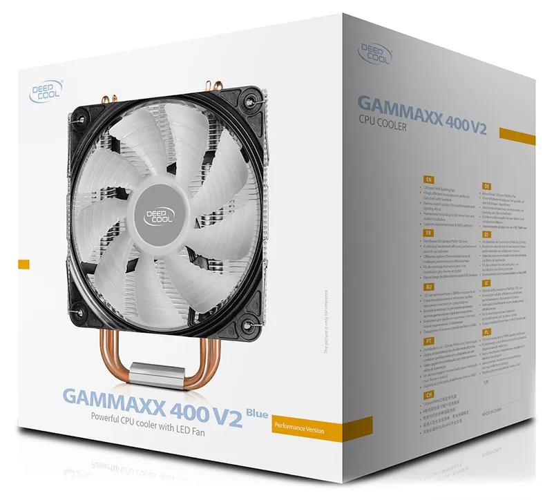 Кулер для CPU Deepcool GAMMAXX 400 V2 BLUE DP-MCH4-GMX400V2-BL