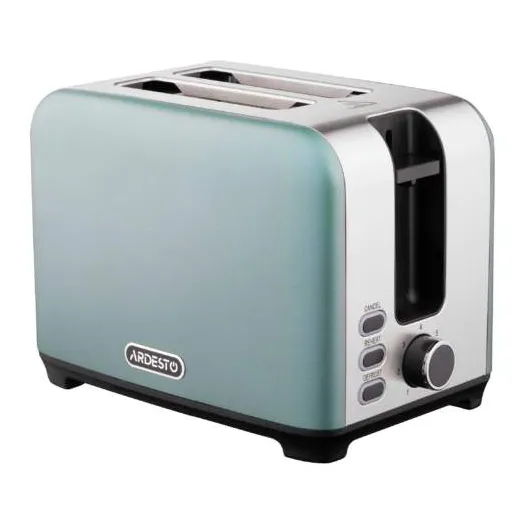 Тостер Ardesto Mint Harmony T-F400G мятный+серебристый