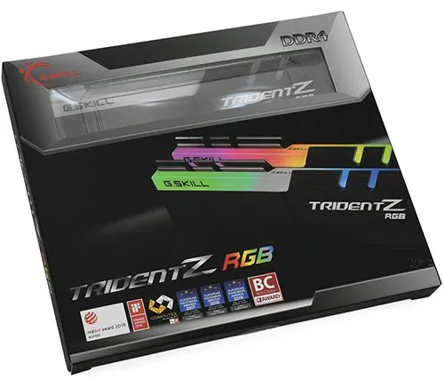 Оперативная память 64 GB kit G.Skill Trident Z RGB F4-3200C16D-64GTZR