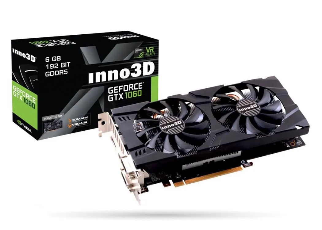 Видеокарта INNO3D GeForce GTX 1060 Twin X2 N106F-5SDN-N5GS 6GB