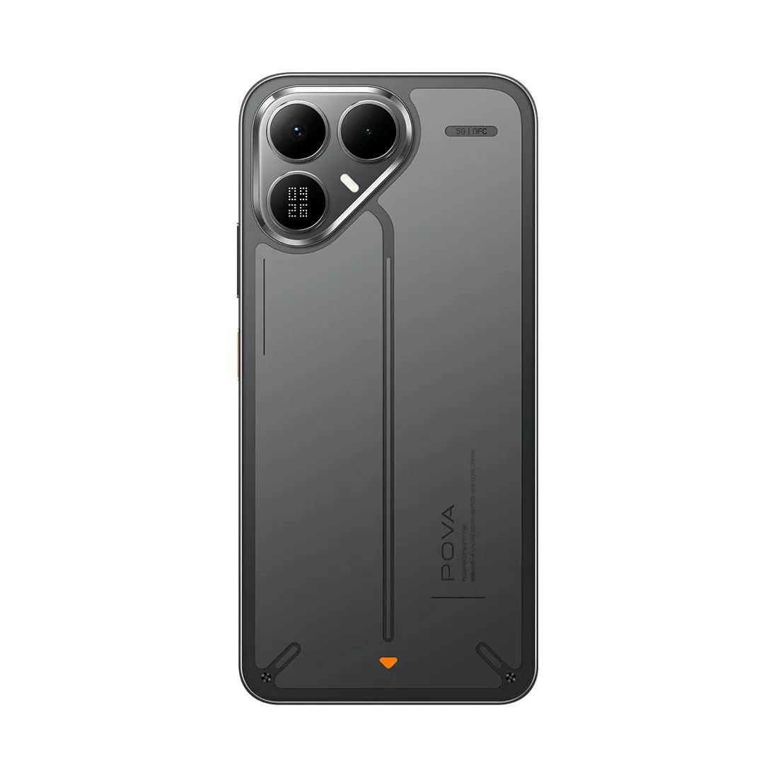 Смартфон Tecno POVA 8 5G (LK6) 8/128GB Graphite Black