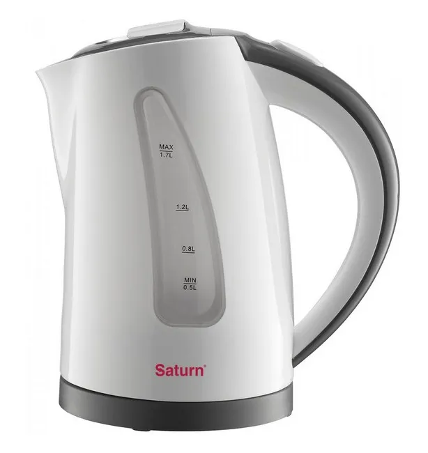 Электрический чайник Saturn ST-EK8425 бело-красный