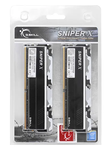 Оперативная память 32 GB kit G.SKILL SNIPER X F4-3600C19D-32GSXWB