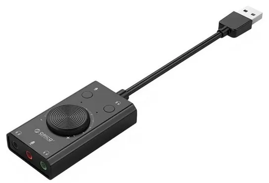 Звуковая карта ORICO SC2-BK-EP USB2.0