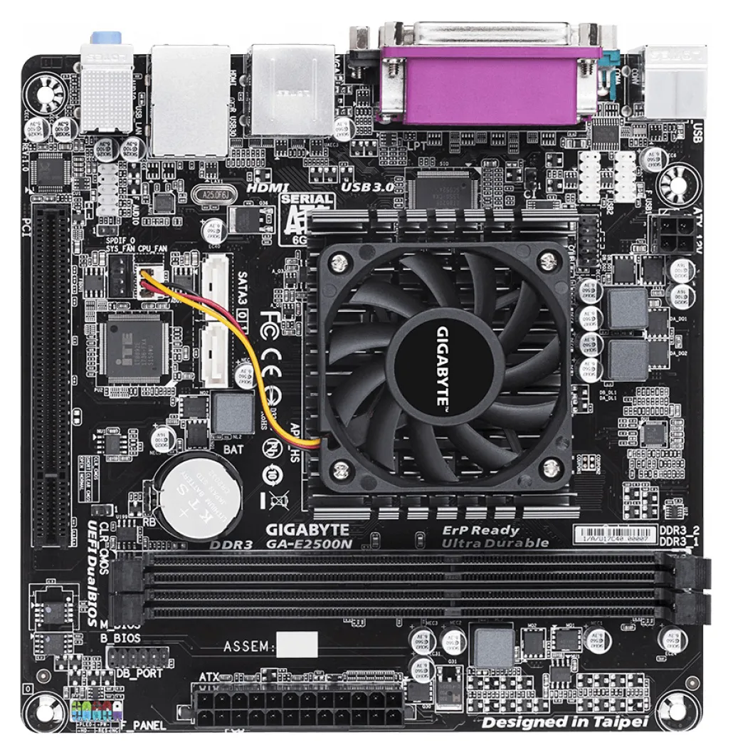 Материнская плата Gigabyte GA-E2500N