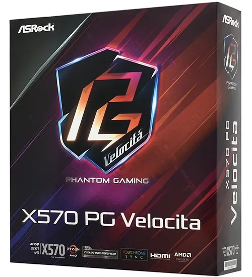 Материнская плата ASRock X570 PG VELOCITA