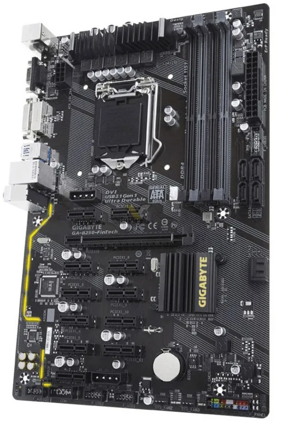Материнская плата Gigabyte GA-B250-FinTech