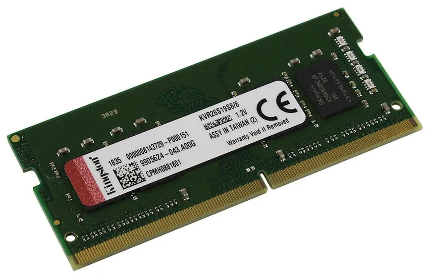 Оперативная память 8 GB Kingston KVR26S19S8/8