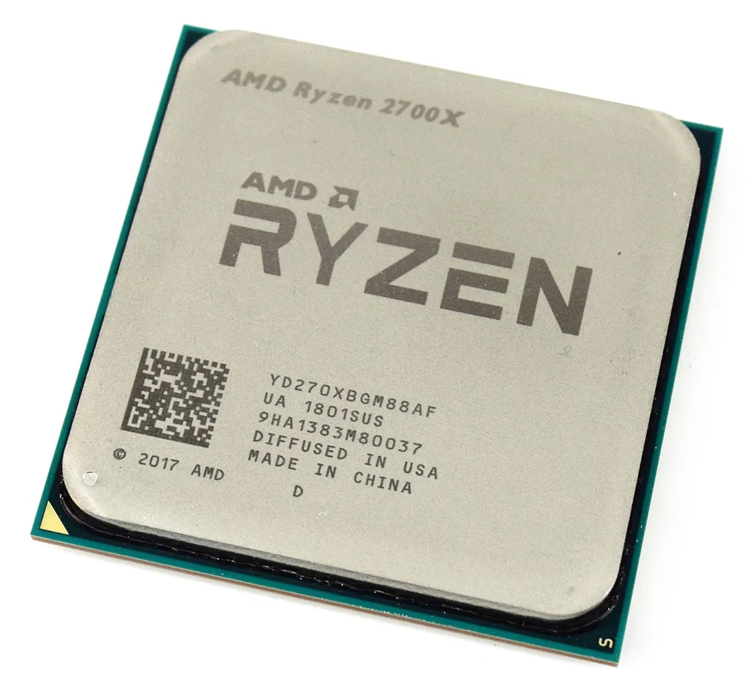 Процессор AMD Ryzen 7 2700X YD270XBGM88AF