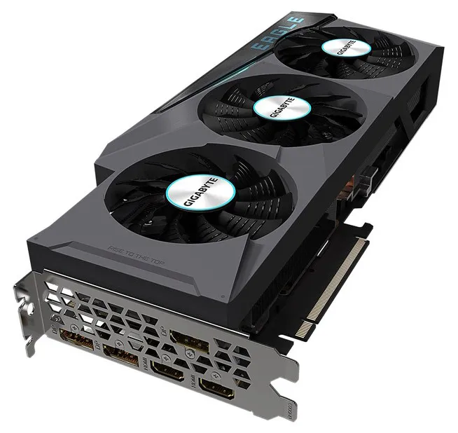 Видеокарта 10Gb GIGABYTE RTX3080 GV-N3080EAGLE OC-10GD